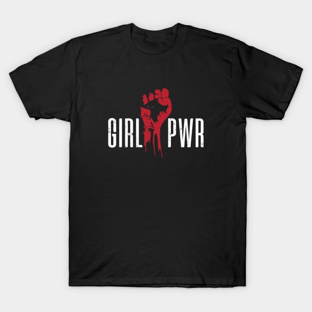 Girl Pwr T-Shirt by Andreeastore  